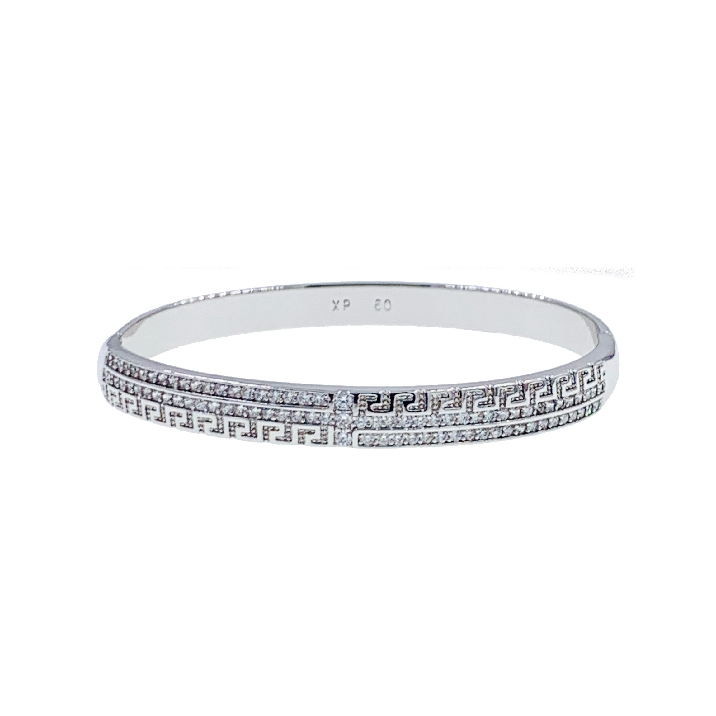 Cubic zirconia fashion bangle