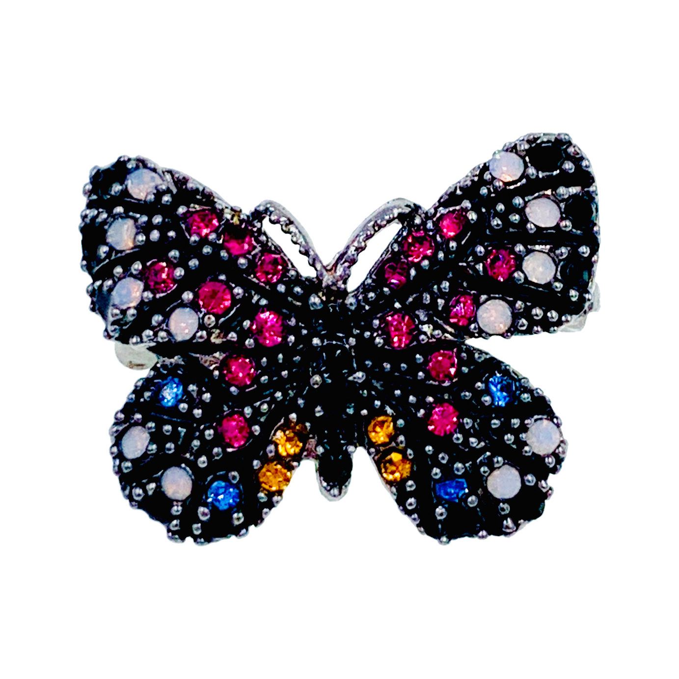 HandMade Hear Accessories Butterfly with Swarovski Beads good different colors